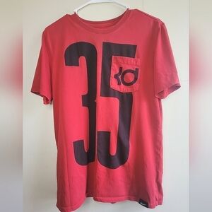 Men's Nike Kevin Durant # 35 Basketball Short Sleeve Tee, Size Medium